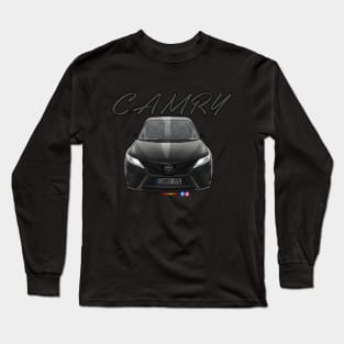 Toyota Camry V70 Black Long Sleeve T-Shirt